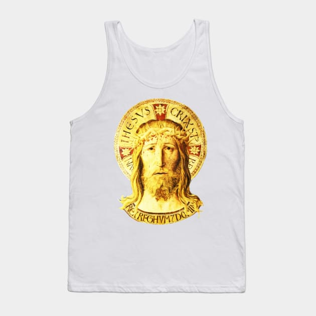 Holy Face Tank Top by mindprintz